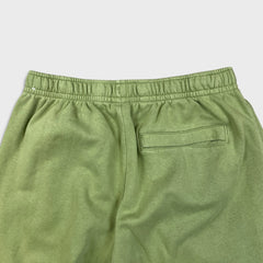 Nike Sportswear Sweatpants Mens Large Green Swoosh Taper Leg Fleece Jogger