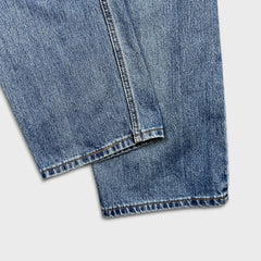 Levi's 505 Jeans Mens 34x30 Blue Regular Fit Straight Leg Light Wash Mid Rise Y2K Denim Pants