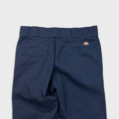 Dickies 874 Pants Mens 30x29 Blue Original Fit Workwear Casual Chino Trousers