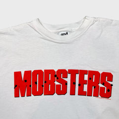 Vintage 1991 Mobsters Movie T Shirt Mens White Large Single Stitch USA Promo Tee