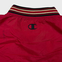 Vintage Champion NFL Pro Line San Francisco 49ers Jacket Mens Small Red 90s Pullover