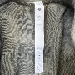 Lululemon Relaxed High-Rise Jogger Womens Size 10 Green Cotton Terry Sweatpants
