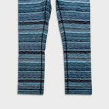 Lululemon Wunder Under Crop Hi Rise Womens Size 4 Space Dye Twist Yoga Leggings