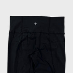 Lululemon Groove Pant Womens Large Black Flare Leg Relaxed Yoga Leggings