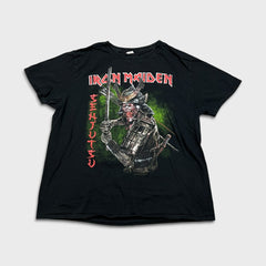 2022 Iron Maiden T Shirt Mens XL Black Senjutsu Legacy The Beast World Tour Tee