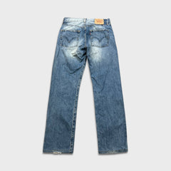 Vintage Y2K Levi's 501 Jeans Mens 30x31 Blue Original Straight Light Wash Denim Pants