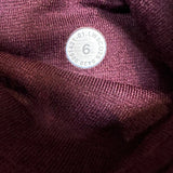 Lululemon Align Jogger 28" Womens Size 6 Red Cassis Nulu High Rise Yoga Leggings