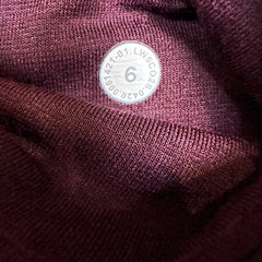 Lululemon Align Jogger 28" Womens Size 6 Red Cassis Nulu High Rise Yoga Leggings