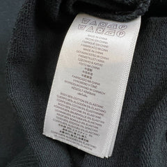 Michael Kors Sweatshirt Mens Large Black Embroidered MK Logo Pullover Sweater