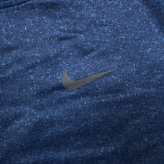 Nike Sportswear Long Sleeve Shirt Mens Medium Blue Swoosh Athletic Running Tee