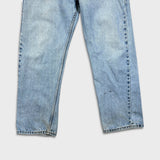 Vintage Y2K Levi's 505 Jeans Mens 36x30 Blue Regular Fit Straight Leg Light Wash Denim Pants