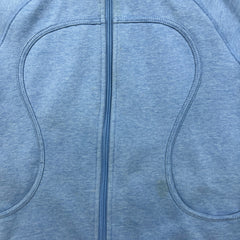 Lululemon Scuba Hoodie Womens Small Blue Full Zip Sports Hooded Sweater