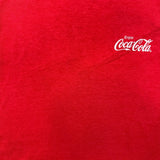 Vintage 90s Coca Cola T Shirt Mens Large Red USA Single Stitched Graphic Tee