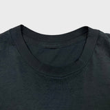 Vintage 90s Blank Pocket T Shirt Mens XL Black Single Stitch Faded Distressed Tee