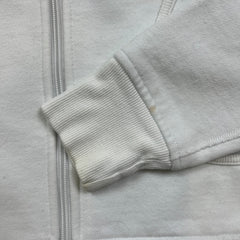 Lululemon Scuba Hoodie Womens Size 6 White Full Zip Hooded Sweater