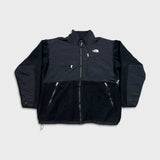 Vintage 90s The North Face Denali Fleece Jacket Mens 2XL Black Polartec Full Zip