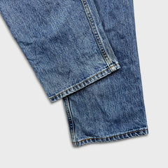 Levi's 550 Jeans Mens 33x32 Blue Relaxed Fit Straight Leg Medium Wash Baggy Denim Pants