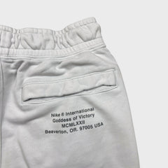 Nike Sportswear Shorts Mens Small White Sportswear Pocketed Multi Swoosh