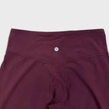 Lululemon Align Jogger 28" Womens Size 6 Red Cassis Nulu High Rise Yoga Leggings