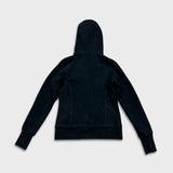 Lululemon Scuba Hoodie Womens Size 8 Black Full Zip Sports Hooded Sweater