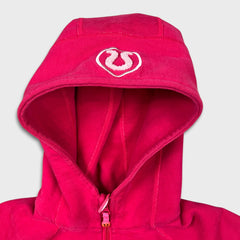 Lululemon Scuba Hoodie Womens Size 8 Pink Full Zip Sports Hooded Sweater
