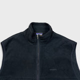 Patagonia Synchilla Vest Mens XL Black Outdoor Full Zip Fleece Jacket