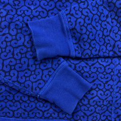 Lululemon Scuba Hoodie Womens XS Blue AOP Full Zip Sports Hooded Sweater