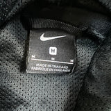 Nike Cozy Basketball Fleece Mens Medium Black High Pile Sherpa Hooded Jacket