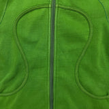 Lululemon Scuba Hoodie Womens Size 4 Green Full Zip Sports Hooded Sweater