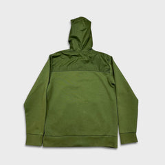 Adidas Sportswear Overlay Full Zip Track Top Hoodie Mens Medium Green Athletic Sweater