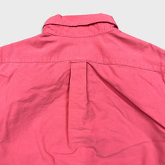 Polo Ralph Lauren Shirt Mens Large Pink Pony Casual Button Up