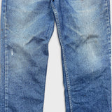 Vintage 90s Levi's 505 Jeans Mens 34x30 White Tab Straight Leg Relaxed Denim Pants