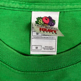Vintage 2008 Nintendo Super Mario Bros T Shirt Mens Medium Green 1UP Get A Life Tee
