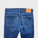 Levi's 502 Jeans Mens 36x32 Blue Regular Taper Fit Stretch Medium Wash Denim Pants