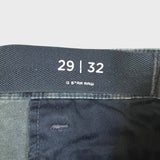 G-Star Raw Pants Mens 29x28 Green Camo Powel 3D Tapered Cuffed Cargo Trousers