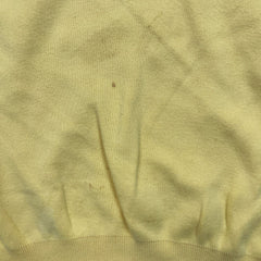 Polo Ralph Lauren Sweater Mens Small Yellow Pony V Neck Pullover