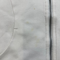 Lululemon Scuba Hoodie Womens Size 12 White Full Zip Sports Hooded Sweater