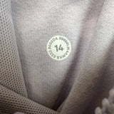 Lululemon Define Jacket Womens Size 14 Purple Full Zip Sports Track Top