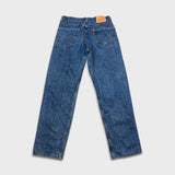 Levi's 550 Jeans Mens 33x32 Blue Relaxed Fit Straight Leg Medium Wash Baggy Denim Pants
