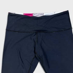 Lululemon Wunder Under Crop Pants Womens Size 4 Black Athletic Yoga Leggings