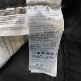 Levi's 512 Jeans Men 30x30 Black Slim Taper Leg Dark Wash Mid Rise Stretch Denim Pants