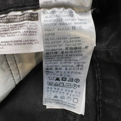 Levi's 512 Jeans Men 30x30 Black Slim Taper Leg Dark Wash Mid Rise Stretch Denim Pants