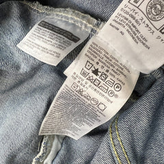 Levi's Type III Denim Jacket Mens Large Blue Medium Wash Western Trucker