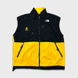 Vintage 90s The North Face Vest Jacket Mens XL Yellow Denali Polartec Outdoor Fleece