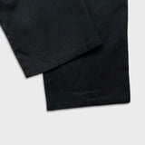 Dickies Genuine Pants Mens 32x32 Black Original Straight Faded Workwear Trousers