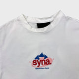 Syna World Natural Born Syna T Shirt Mens Large White Central Cee Evian Logo Tee