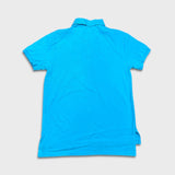 Polo Ralph Lauren Shirt Mens Medium Blue Pony Casual Preppy Short Sleeve