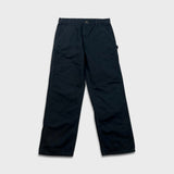 Carhartt B11 Pants Mens 34x32 Black Loose Straight Washed Duck Dungaree Workwear
