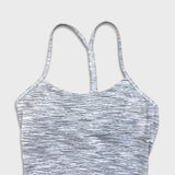 Lululemon Power Pose Tank Womens Size 4 Gray Athletic Yoga Sportswear Pilates Top