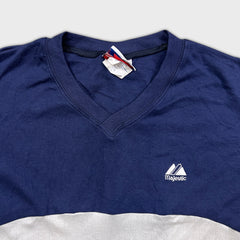 Vintage Majestic Authentic Long Sleeve Shirt Mens Large Blue MLB USA 90s Baseball